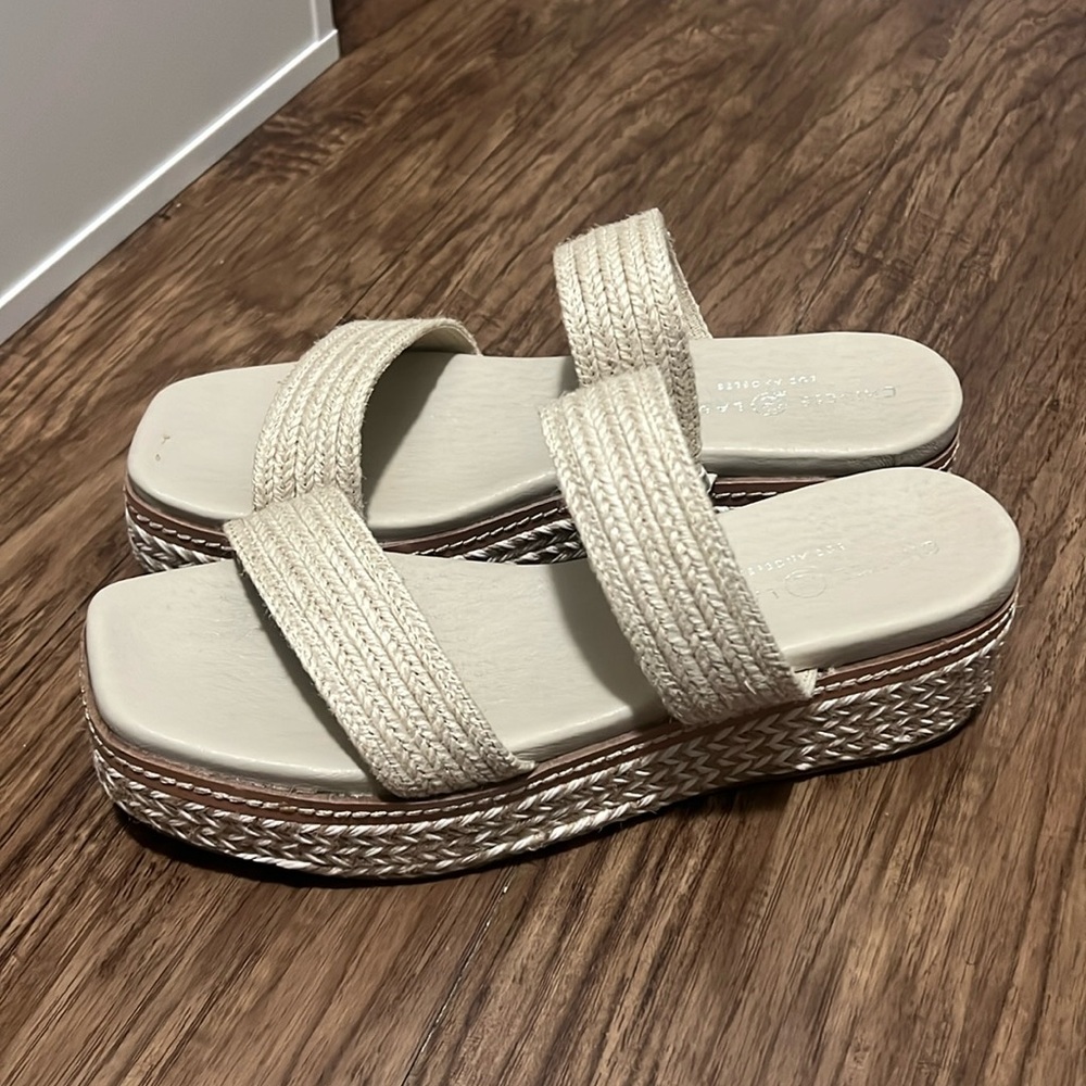 Chinese Laundry platform sandals